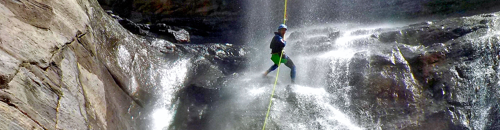 Descente en rappel et Canyoning