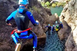 Descentes en rappel à Gran Canaria