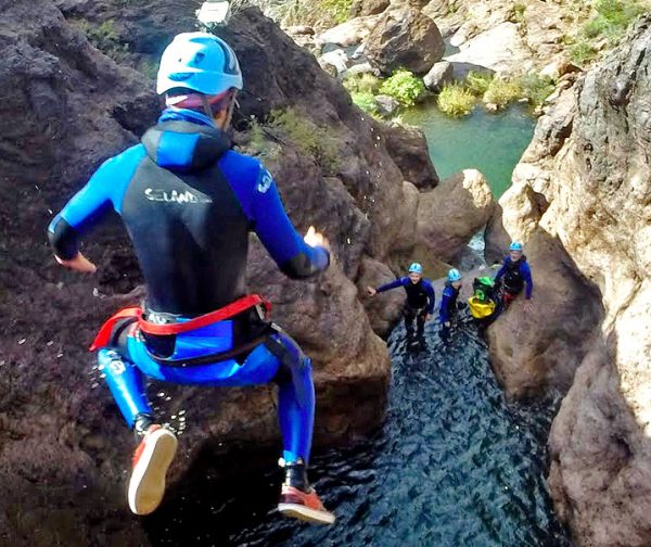 Descentes en rappel à Gran Canaria